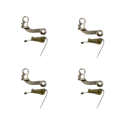 Contact point set of 4 - 6V/12V - Ref : WOA1687 - Jeep Willys / Ford GPW  - 2
