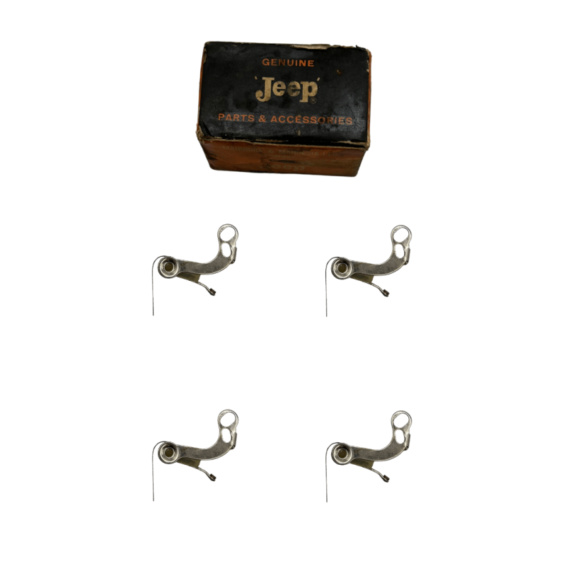 Contact point set of 4 - 6V/12V - Ref : WOA1687 - Jeep Willys / Ford GPW