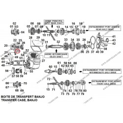 WORM SPEEDOMETER GMC BANJO