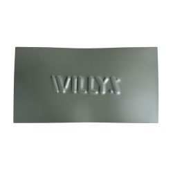 Tole panneau arriere willys - Ref. WOA2758-PW