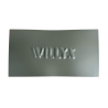 Tole panneau arriere willys - Ref. WOA2758-PW