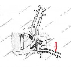 ROD CONTROL RUDDER BANJO & SPLIT