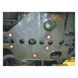 Shielding fixing kit under lv - Ref. WO-004K - 3