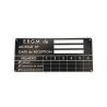 ERGM Engine plate - Ref.WO-PLAQUE1 - 2