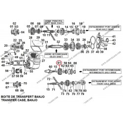 HELICOIDAL GEAR INTERMEDIATE BRIDGE BT BANJO