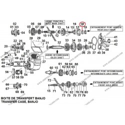 BT BANJO REAR BEARING STOP RING