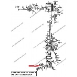 GAS THROTTLE CARBURETTOR 1st MODEL