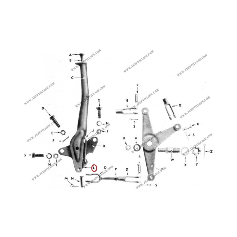 1T TRAILER BRAKE RATCHET