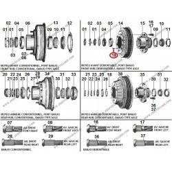 REMOVABLE BANJO DRUM FIXING SCREW