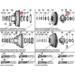 FRONT HUB BEARING CUP