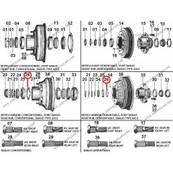 BANJO REAR HUB BEARING STOP SEAL