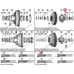 RIGHT FRONT HUB STUD BANJO