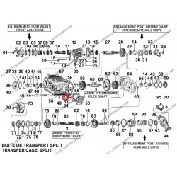 BILLE VERROUILLAGE FOURCHETTE B.T. SPLIT