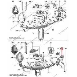 SPLIT FRONT RIGHT SPRING SUPPORT