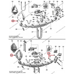 FRONT SPRING AXLE NUT