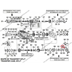 SPLIT HANDBRAKE DRUM BRACKET