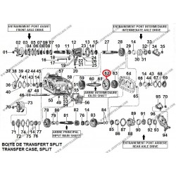 INTERMEDIATE SHAFT GEAR BT SPLIT