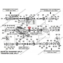 INTERMEDIATE SHAFT GEAR BT SPLIT