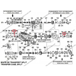 INTERMEDIATE SHAFT NUT BT SPLIT