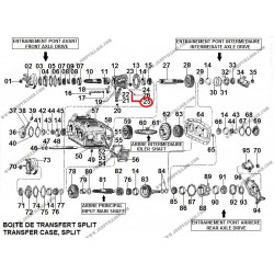 BT SPLIT RUDDER AXIS