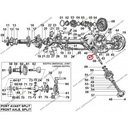 BEARING PINION ATTACHMENT SPLIT