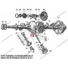 BEARING RETAINER SPLIT ATTACHMENT GEAR