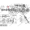 SPLIT FRONT WHEEL SHAFT STUD