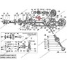 CASTENTED NUT SPLIT STEERING BALL JOINT