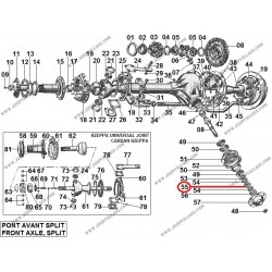 SPLIT DRIVE GEAR NUT STOP