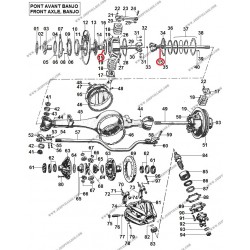 FRONT AXLE BANJO KNUCKLE WASHER