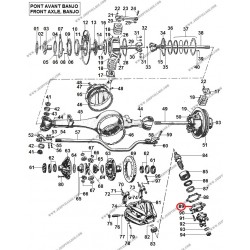 BANJO BRIDGE ENTRY GASKET RETAINER