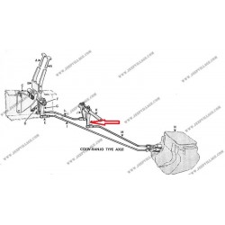 FRONT AXLE BANJO CONTROL LEVER