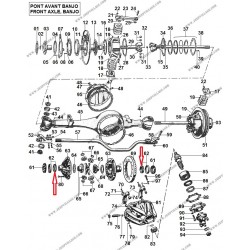 BANJO DIFFERENTIAL BEARING CONE