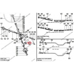 CLAMP GUIDE BILLES DIRECTION