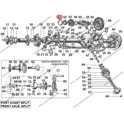 SPLIT DIFFERENTIAL BEARING CUP