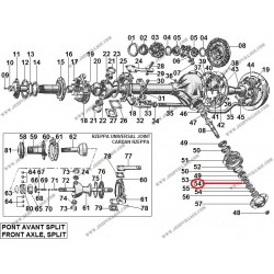 SPLIT BRIDGE NOSE NUT