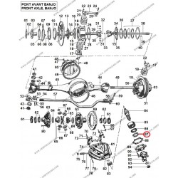 FELT GASKET INLET BANJO CONICAL TORQUE