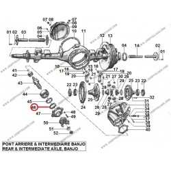 FELT GASKET INLET BANJO CONICAL TORQUE