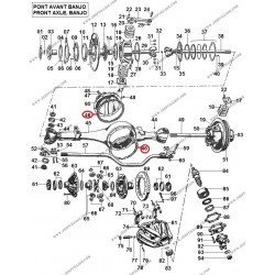 BANJO BRIDGE COVER GASKET