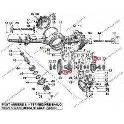 DIFFERENTIAL HOUSING NU BANJO - USED