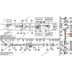 CORK GASKET TRANSMISSION SHAFT SEALING