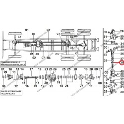 ECROU PRESSE ETOUPE CHAPE TRANSMISSION