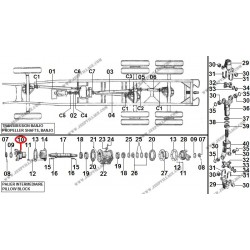 REAR CLEVIS INTERMEDIATE BEARING