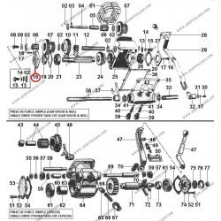 SINGLE PTO SEAL RETAINER