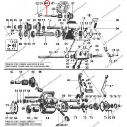 SINGLE PTO GEAR SHAFT