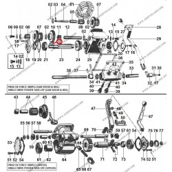 SINGLE PTO SHAFT KEY