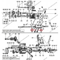 BALL SPRING SINGLE PTO LEVER