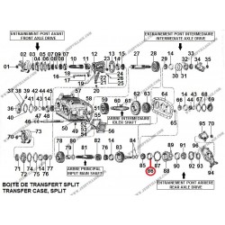 SPLIT REAR SHAFT BEARING CUP