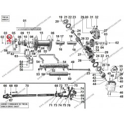 WINCH SHAFT ADJUSTMENT WEDGE