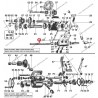 SINGLE PTO CONTROL SHAFT